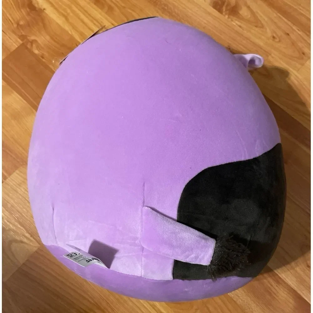 Squishmallows‎ Official Kellytoys 13 inch Alexie The Black and Purple Cow